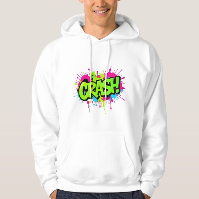 Graffiti Street Art Hoodie (Framsida)