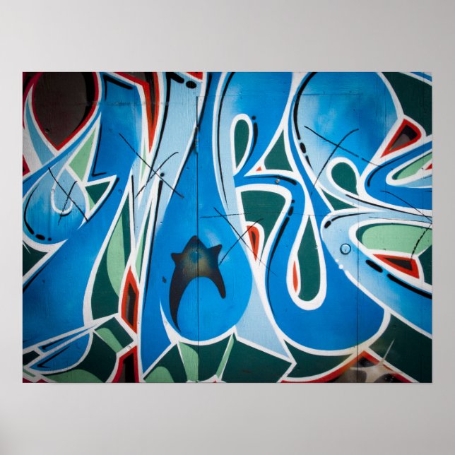 Graffiti / Street Art Poster (Framsidan)