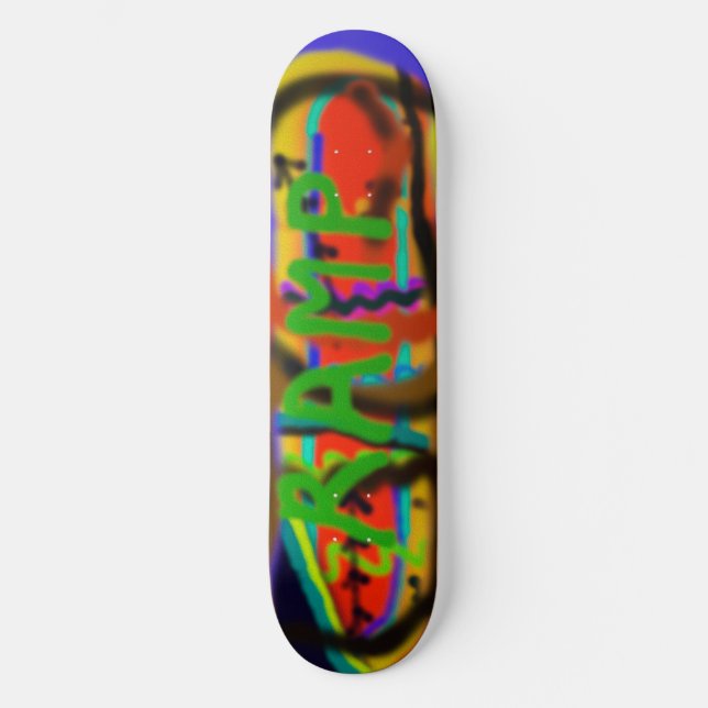 Graffiti Street Art Skateboard Bräda 21,5 Cm (Framsida)