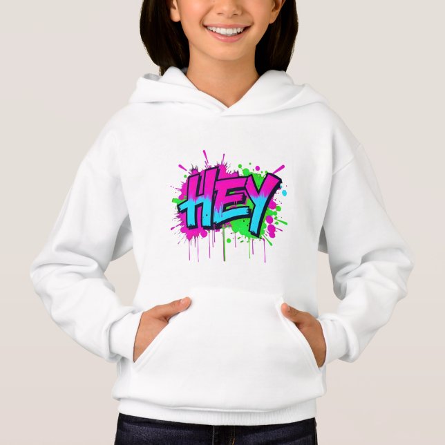 Graffiti Street Art T Shirt (Framsida)