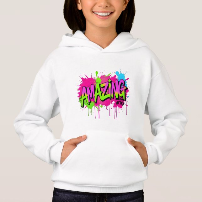 Graffiti Street Art T Shirt (Framsida)