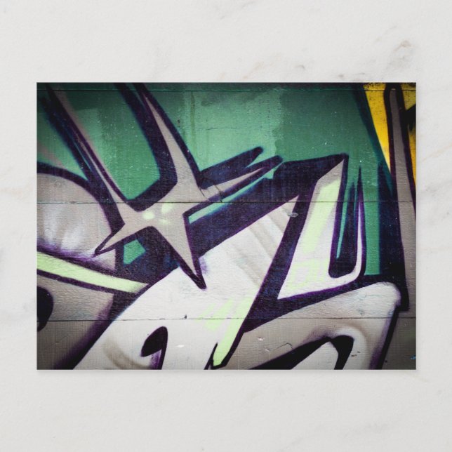Graffiti / Street Art Vykort (Framsida)