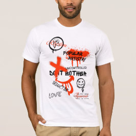 GRAFFITI STREET STIL OVAL CLASSIC T SHIRT