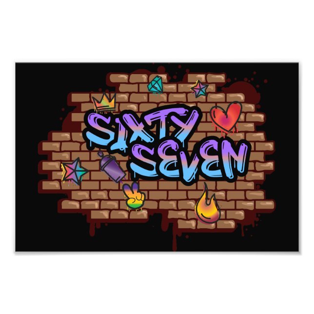 Graffiti Style 67 Poster (Framsidan)