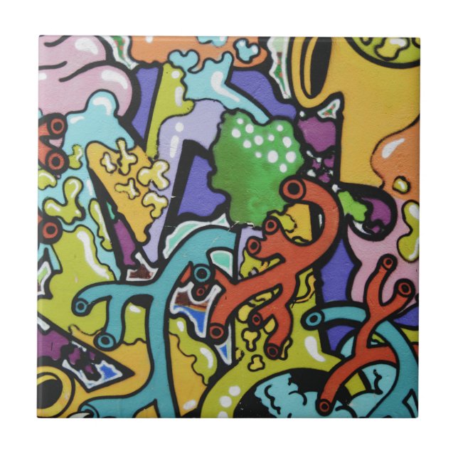 graffiti tarm kakelplatta (Framsidan)
