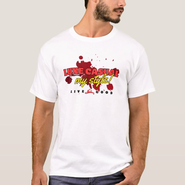 Graffiti Tee Shirt, Urban Streetwear, Unisex (Framsida)