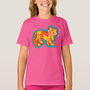Graffiti Tiger Memphis Global Village Coffehouse T Shirt