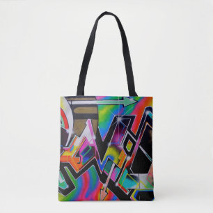 Graffiti tobag tygkasse