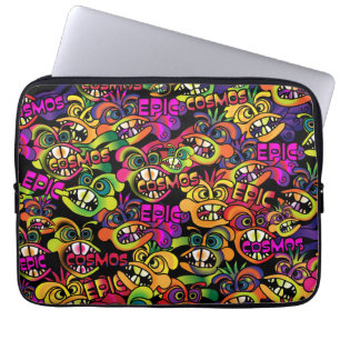 Graffiti Trifold Laptop Fodral