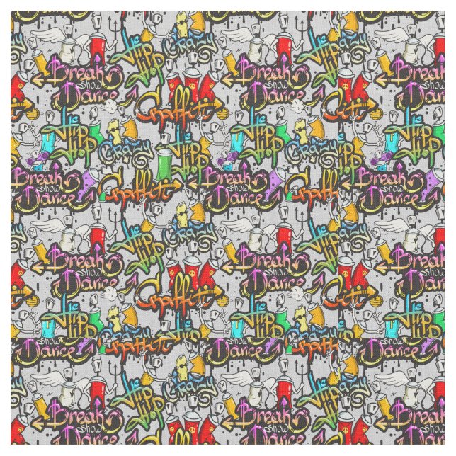 Graffiti Tyg (Närbild)