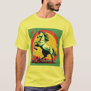 Graffiti Unicorn: Banksy-Inspired Design T Shirt