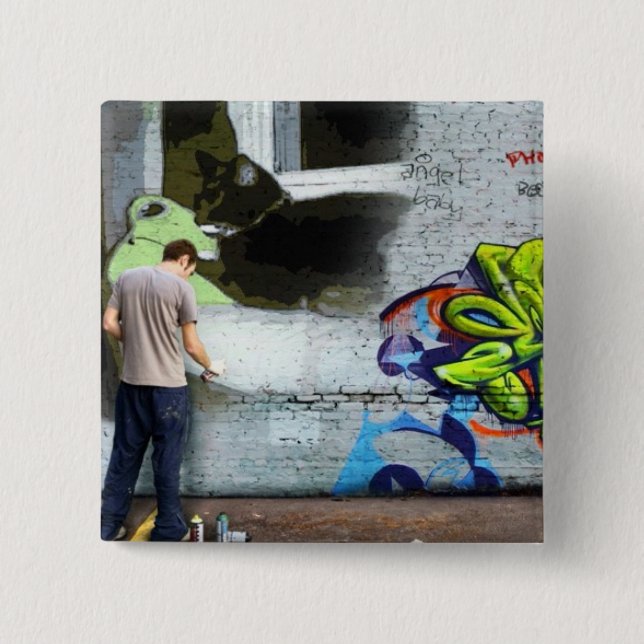 Graffiti-vägg Lucy Knapp (Framsida)