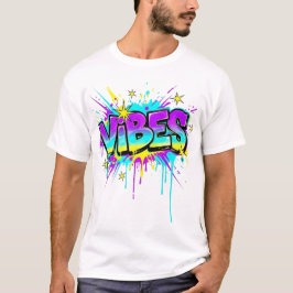 Graffiti Vibes Streetwear Design T Shirt
