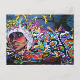 Graffiti-vykort Vykort