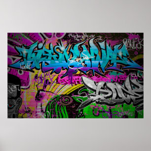 Graffiti wall artgraffiti,art,wall,grafiti,g poster