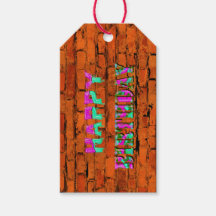 Graffiti wall grattis på födelsedagen