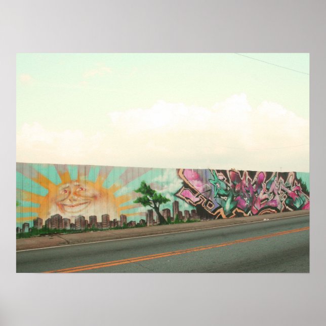 Graffiti wall poster (Framsidan)