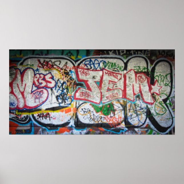 Graffiti Wall Poster (Framsidan)