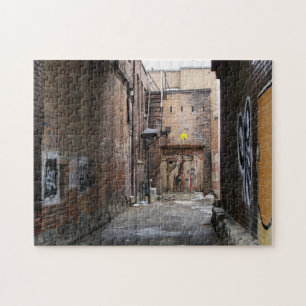 Graffiti Wall Urban "Gallery Alley" Photo Puzzle Pussel