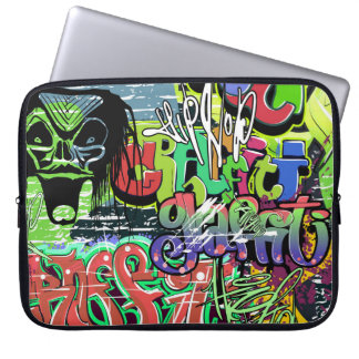Graffiti Wall: Urban Hip hop Laptop Fodral