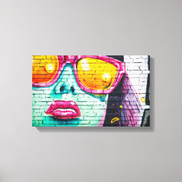 Graffiti-wall | Zazzle_Growshop Canvastryck