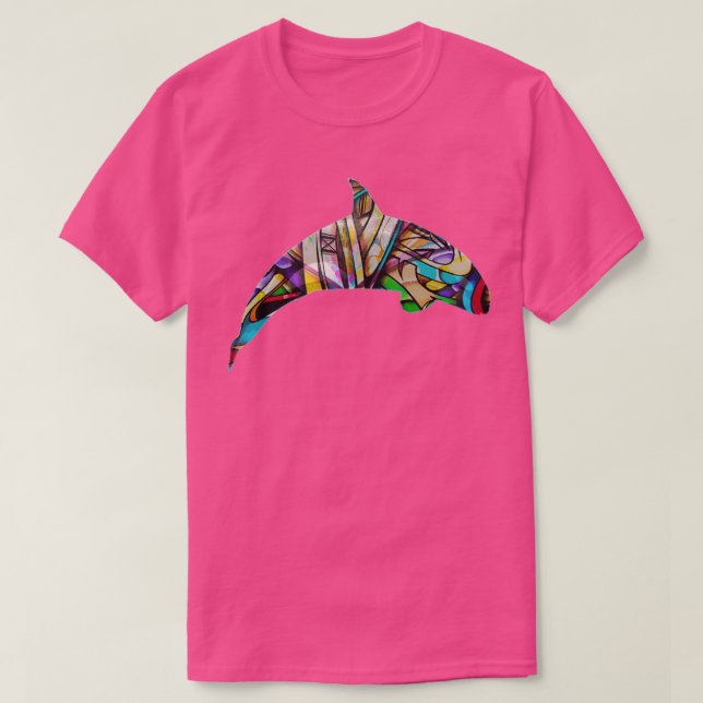 Graffiti Whale T Shirt (Design framsida)