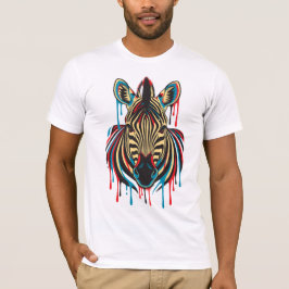 Graffiti Zebrakonst T Shirt