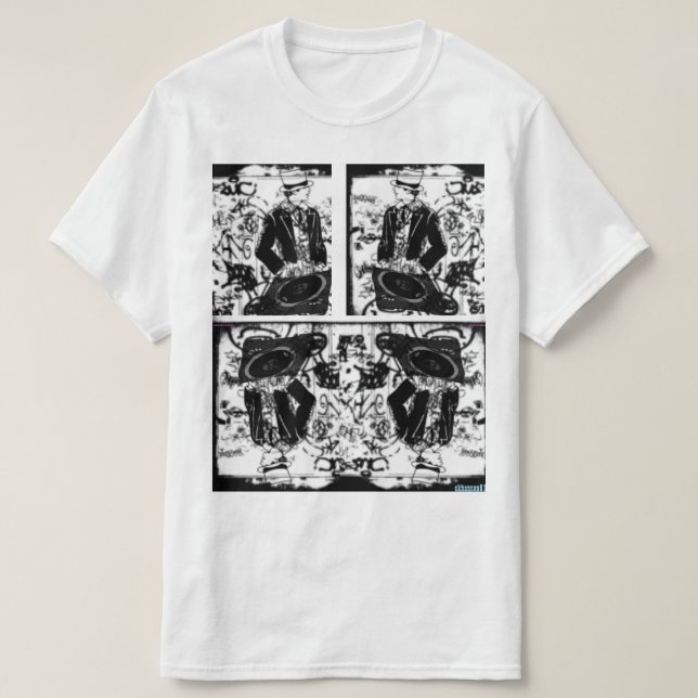 GRAFFITIMUSIKER #1 T SHIRT (Design framsida)