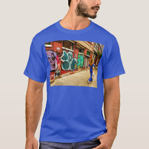 Graffitis New York City Street Art T Shirt