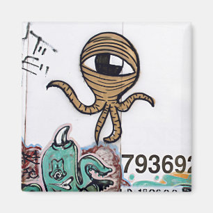 Graffitti Utomjordingars Magnet