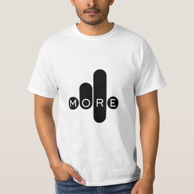 Grafi av minimalistiskt T-Shirt-Trendig T Shirt (Framsida)