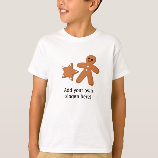 Grafik: Anpassade Slogan T-shirt (Framsida)