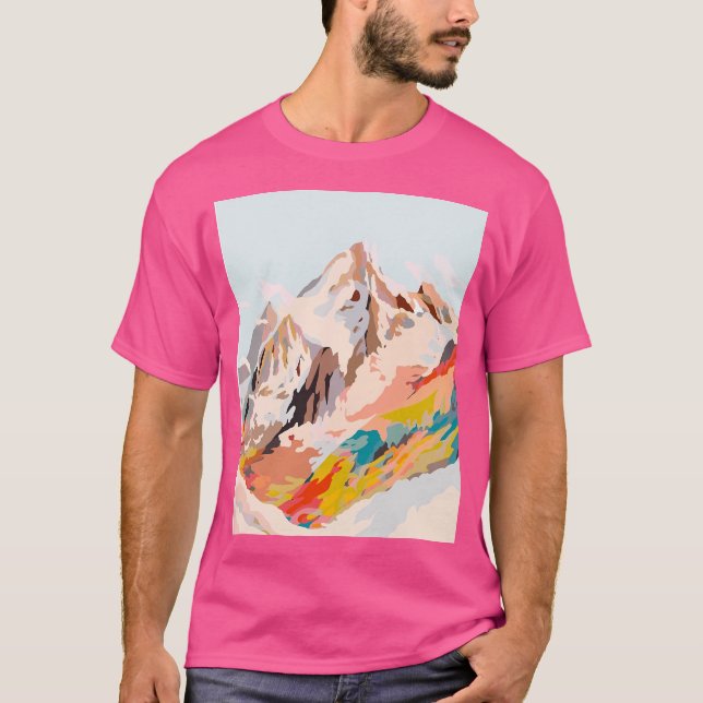 Grafik av glasberg t shirt (Framsida)