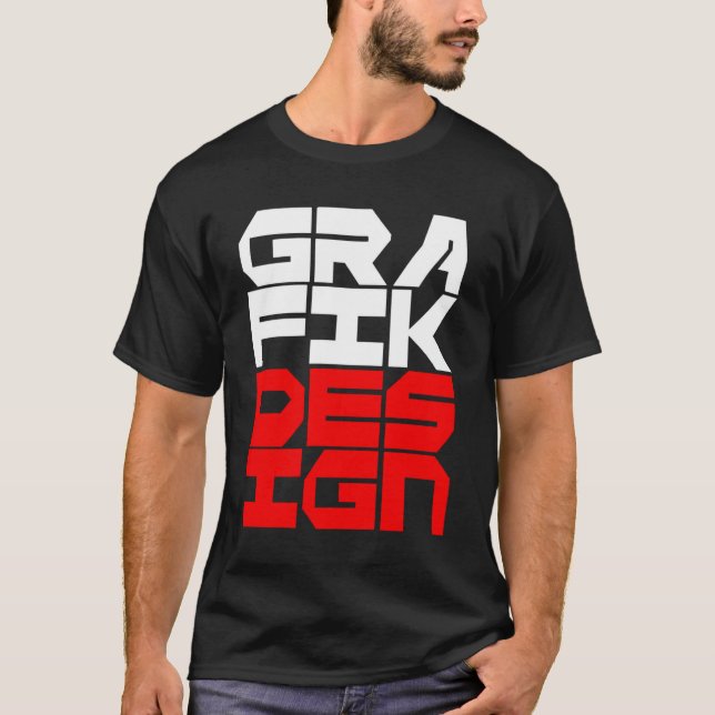 Grafik design tee shirt (Framsida)