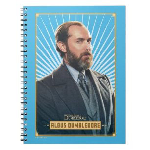 Grafik för Albus Dumbledore-tecken Anteckningsbok