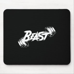Grafik för beast Performance Motivation Musmatta