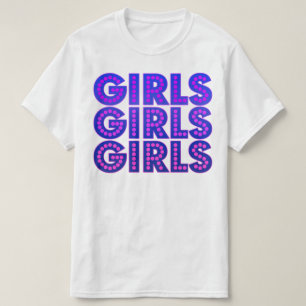 Grafik för flickor flickor t shirt