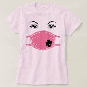 Grafik för Rosa av medicinsk mask Tröja