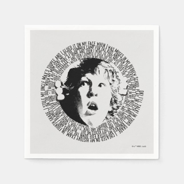 Grafik för segmentkonsignering av Goonies Pappersservett (Framsidan)