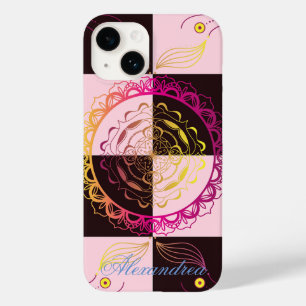 Grafik Mandala Art, Mystic Checkerboard