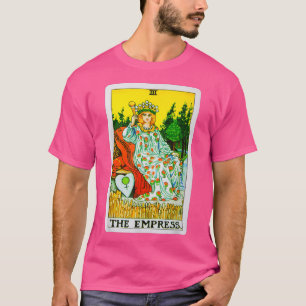 Grafik med Empress Tarot Card T Shirt