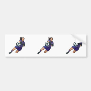 Grafik med fotboll bildekal
