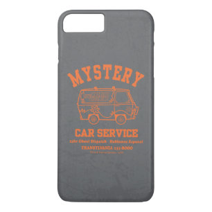 Grafik med Scooby-Doo "Mystery Car Service"