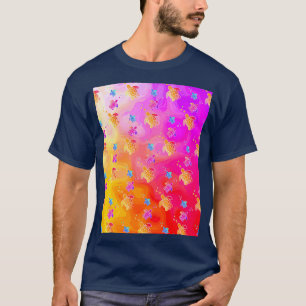 Grafik om tropisk havsköldpadda t shirt