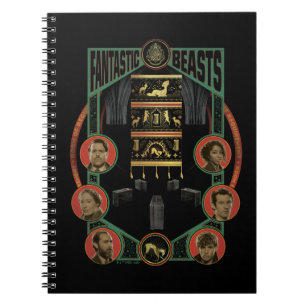 Grafik över kantastiska Beaster Anteckningsbok