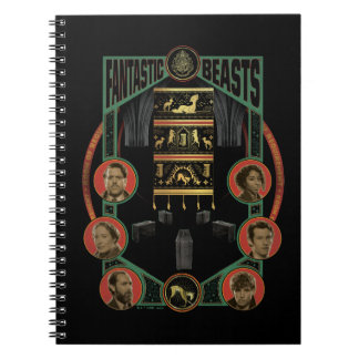 Grafik över kantastiska Beaster Anteckningsbok