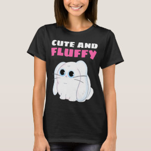 Grafik över Knubbig av Coola och fluffig T Shirt