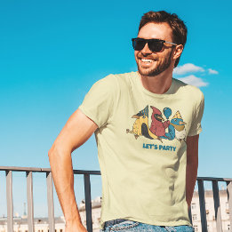Grafik över nödfåglar i Låt oss under fågeldagen P T Shirt