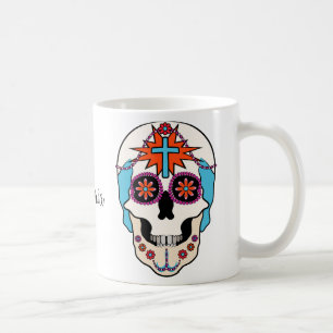 Grafik över sockerDöskallar Kaffemugg