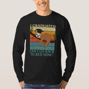 Grafik på långsamma djur i gradering kan jag gå ti t shirt